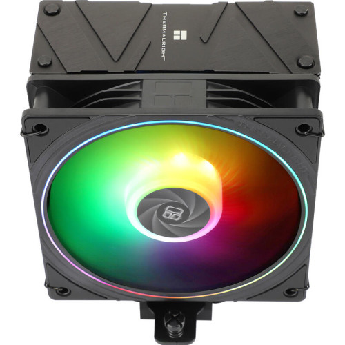 Кулер для процессора/ CPU Cooler Thermalright Assassin Spirit 120 EVO (4-pin PWM, 156mm, Al/Cu, 4x6mm, ARGB, 1x120mm, 68.9CFM, 28.2dBA, 2000RPM, S: 1851/1700/1200/115X, AM5/AM4, black) Кулер для процессора/ CPU Cooler Thermalright Assassin Spirit 120 EVO (4-pin PWM, 156mm, Al/Cu, 4x6mm, ARGB, 1x120mm, 68.9CFM, 28.2dBA, 2000RPM, S: 1851/1700/1200/115X, AM5/AM4, black)