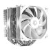Кулер для процессора/ CPU Cooler ID-COOLING SE-55 ARGB SNOW (250W, 4-pin PWM, 153mm, Al/Cu, 6x6mm, ARGB, 2x120mm, 68.2CFM, 35.2dBA, 1500RPM, S: 1700/1200/115X, AM5/AM4, White)