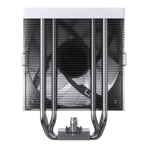 Кулер для процессора/ CPU Cooler JONSBO CR-1000 V3 PRO ARGB (230W, 4-pin PWM, 157mm, Al/Cu, 6x6mm, ARGB, 1x120mm, 70.8CFM, 33.2dBA, 1800RPM, S: 1851/1700/1200/115X, AM4/AM5 White)