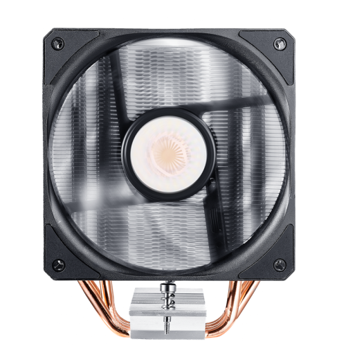 Кулер для процессора/ Cooler Master Hyper 212 EVO V2 with 1700 (130W, 4-pin, 154mm, tower, Al/Cu, fans: 1x120mm/62CFM/27dBA/1800rpm, 1700/1200/115X/2066/2011-V3/2011/AM5/AM4/AM3/AM3+/AM2/AM2+/FM2/FM2+/FM1)