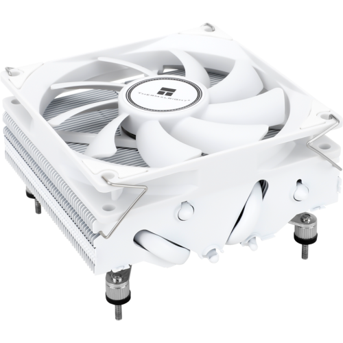 Кулер для процессора/ CPU Cooler Thermalright AXP-90 X47 White (4-pin PWM, 32mm, Ni/Cu, 4x6mm, 1x92mm, 42.58CFM, 22.4dBA, 2700RPM, S: 1851/1700/1200/115X, AM5/AM4, white)