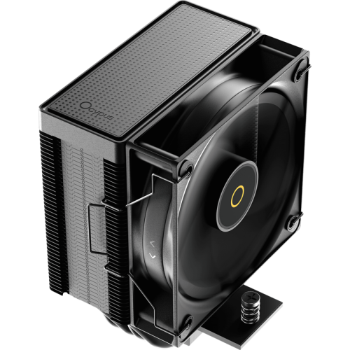 Кулер для процессора/ CPU Cooler Ocypus Gamma A40 BK (200W, 4-pin PWM, 133mm, Al/Cu, 4x6mm, 1x100mm, 41CFM, 29.5dBA, 2400RPM, S: 1851/1700/1200/115X, AM5/AM4, black)