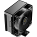 Кулер для процессора/ CPU Cooler Ocypus Gamma A40 BK (200W, 4-pin PWM, 133mm, Al/Cu, 4x6mm, 1x100mm, 41CFM, 29.5dBA, 2400RPM, S: 1851/1700/1200/115X, AM5/AM4, black)