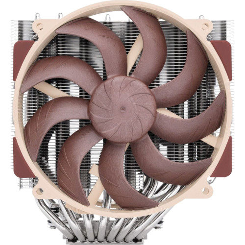 Кулер для процессора/ CPU Cooler Noctua NH-D15 G2 LBC (228W, 4-pin PWM, 168mm, Al/Cu, 8x6mm, 2x140mm, 91.5CFM, 24.8dBA, 1500RPM, S: 1851/1700/1200/115X, AM5/AM4, Beige/Brown)