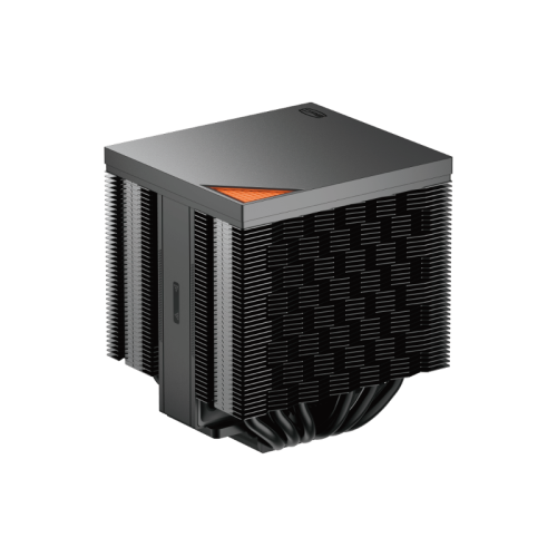 Кулер для процессора/ CPU Cooler PCCooler RZ620M X BK (210W, 4-pin PWM, 118.5mm, Al/Cu, 6x6mm, 1x100mm, 54.2CFM, 32.5dBA, 3000RPM, S: 1851/1700/1200/115X, AM5/AM4, black)