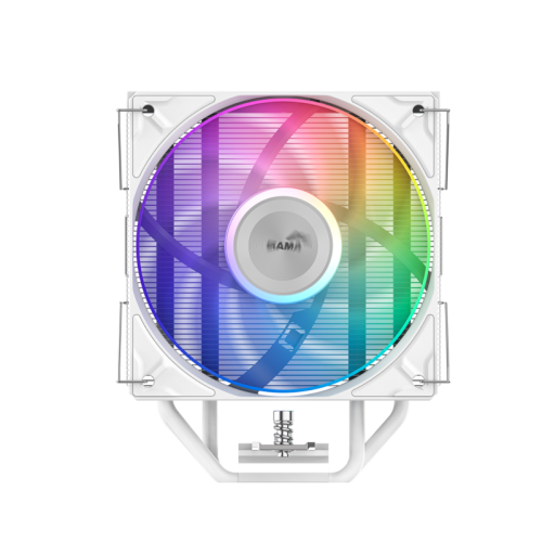 Кулер для процессора/ CPU Cooler SAMA A40L WH (240W, 4-pin PWM, 152mm, 4x6mm, ARGB, 1x120mm, 75.2CFM, 29dBA, 2200RPM, S: 1851/1700/1200/115X, AM5/AM4, white) Кулер для процессора/ CPU Cooler SAMA A40L WH (240W, 4-pin PWM, 152mm, 4x6mm, ARGB, 1x120mm, 75.2CFM, 29dBA, 2200RPM, S: 1851/1700/1200/115X, AM5/AM4, white)
