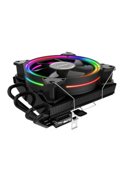 Вентилятор ALSEYE H120T Universal, 125W, 120mm FAN, 800;2000 rpm, 24.1;35.5 dBA, RGB, PWM, RTL{20} (874036)