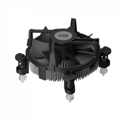 Кулер для процессора PCCooler R94-V2 (65W, 4-pin PWM, 56mm, Al/Cu, -mm, 1x94mm, 34.44CFM, 27.3dBA, 2400RPM, S: 1700/1851, silver, black)