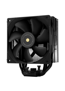 Устройство охлаждения(кулер) Thermalright Assassin Spirit 120 EVO Dark Soc-AM5/AM4/1200/1700/1851 черный 4-pin 27dB Al+Cu 525gr Ret (AS120-EVO-DARK)