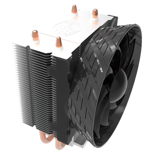 Кулер для процессора/ Cooler Master Hyper T200 (65W, 4-pin, 137mm, tower, Al/Cu, fans: 1x112.5mm/30CFM/31dBA/2200rpm, 1700/1200/115x/775/AM4/AM5)