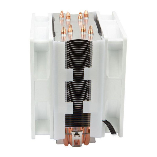 Вентилятор ALSEYE S120D-W Universal, TDP 135W, 2x120FAN, 4 heat pipe, WHITE, PWM, RTL{20} (874265)