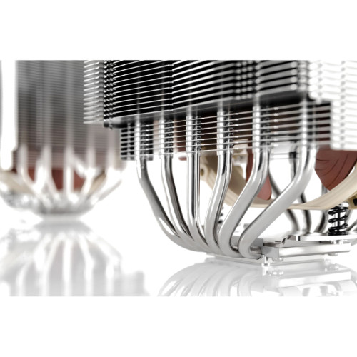 Кулер для процессора/ CPU Cooler Noctua NH-D15S (167W, 4-pin PWM, 160mm, Al/Cu, 6x6mm, 1x150x140x25mm, 82.5CFM, 24.6dBA, 1500RPM, S: 1851/1700/1200/115X, AM5/AM4, Beige/Brown)