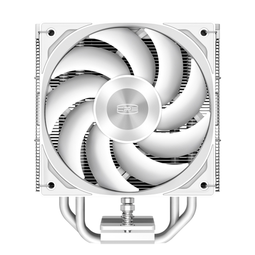 Кулер для процессора/ PCCooler RZ400 V2 WH (230W, 4-pin PWM, 155mm, Al/Cu, 4x6mm, 1x120mm, 86.73CFM, 32dBA, 2200RPM, S: 1851/1700/1200/115X, AM5/AM4, black)