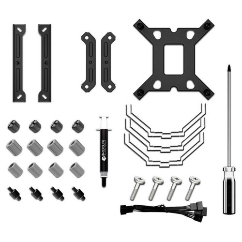 Вентилятор Cooler ID-Cooling SE-207 XT ADVANCED BLACK  280W/ PWM/ All Intel/AMD/ 2 fans/ Screws