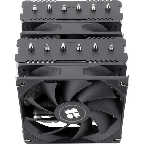 Кулер для процессора/ CPU Cooler Thermalright Peerless Assassin 120 SE Extrem (4-pin PWM, 154mm, Al/Cu, 6x6mm, 2x120mm, 82CFM, 29.6dBA, 1850RPM, S: 1851, 1700, 1200, 115X, AM5, AM4, black, silver)