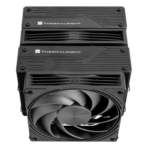 Кулер для процессора/ CPU Cooler Thermalright Frost Tower 140 (4-pin PWM, 158mm, Al/Cu, 7x6mm, 1x120mm+1x140mm, 85.35/120CFM, 33.3/36.25dBA, 2400/1850RPM, S: 1851/1700/1200/115X/2011/2066, AM5/AM4, black)