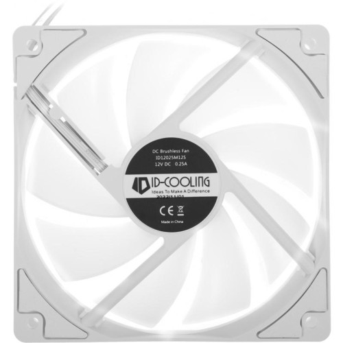 Кулер ID-Cooling SE-214-XT ARGB Soc-AM5/AM4/1200/1700/1851 белый 4-pin 14-31dB Al+Cu 180W 850gr Ret (SE-214-XT ARGB WHITE) [SE-214-XT ARGB WHITE]