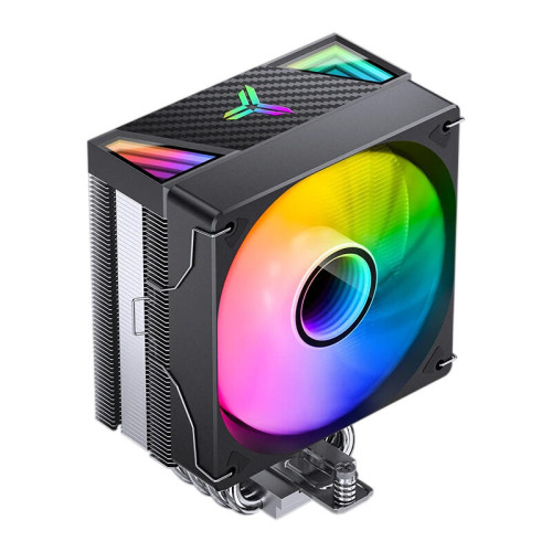 Кулер для процессора/ CPU Cooler JONSBO CR-1000 V3 PRO ARGB (230W, 4-pin PWM, 157mm, Al/Cu, 6x6mm, ARGB, 1x120mm, 70.8CFM, 33.2dBA, 1800RPM, S: 1851/1700/1200/115X, AM4/AM5 Black)