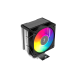 Кулер для процессора/ CPU Cooler SAMA X30L (180W, 4-pin PWM, 133.5mm, 3x6mm, ARGB, 1x100mm, 50.1CFM, 35.2dBA, 2600RPM, S: 1851/1700/1200/115X, AM5/AM4, silver)