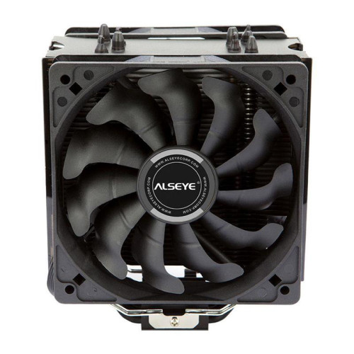 Вентилятор ALSEYE S120D-B Universal, TDP 135W, 2x120FAN, 4 heat pipe, PWM, RTL{20} (874258)