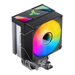 Кулер для процессора/ CPU Cooler JONSBO CR-1400 V2 ARGB (180W, 4-pin PWM, 133mm, Al/Cu, 4x6mm, ARGB, 1x92mm, 38.2CFM, 33.8dBA, 2200RPM, S: 1700/1200/115X, AM4/AM5 Black)