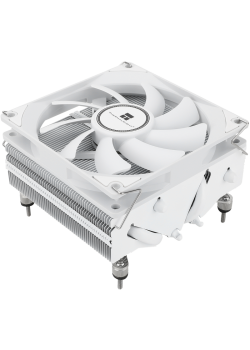 Кулер для процессора/ CPU Cooler Thermalright AXP-90 X53 White (4-pin PWM, 38mm, Ni/Cu, 4x6mm, 1x92mm, 42.58CFM, 22.4dBA, 2700RPM, S: 1851/1700/1200/115X, AM5/AM4, white)