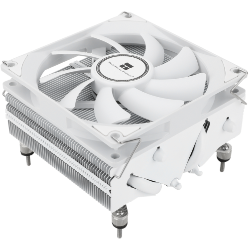 Кулер для процессора/ CPU Cooler Thermalright AXP-90 X53 White (4-pin PWM, 38mm, Ni/Cu, 4x6mm, 1x92mm, 42.58CFM, 22.4dBA, 2700RPM, S: 1851/1700/1200/115X, AM5/AM4, white)