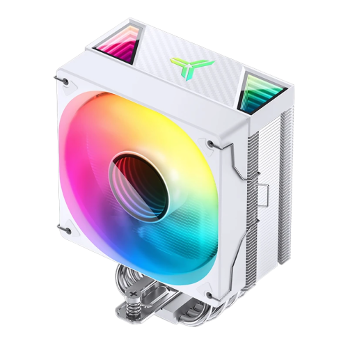 Кулер для процессора/ CPU Cooler JONSBO CR-1000 V2 PRO ARGB (230W, 4-pin PWM, 157mm, Al/Cu, 6x6mm, ARGB, 1x120mm, 59.48CFM, 32.0dBA, 1500RPM, S: 1700/1200/115X, AM4/AM5 White)