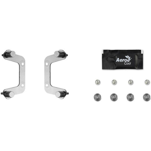 Кулер Aerocool Cylon 3H ARGB Soc-AM5/AM4/1200/1700/1851 черный 4-pin 13-24dB Al+Cu 125W 480gr Ret (CYLON 3H ARGB PWM 4P) [CYLON 3H ARGB PWM 4P]