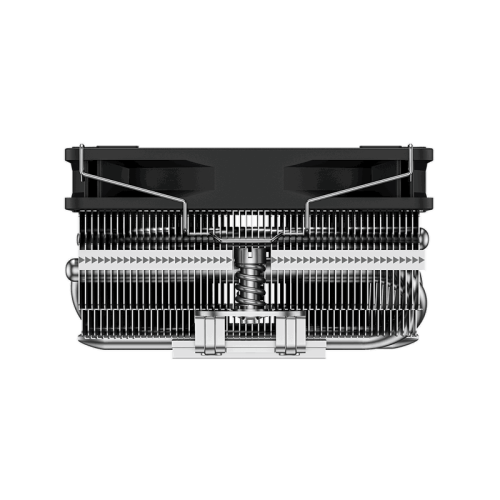 Кулер для процессора/ PCCooler S815I Low profile (125W, 4pin PWM, 37mm, Al/Cu, 4x6mm, 1x75mm, 51.42 CFM, 39dBA, 2000~4000 RPM, S: LGA115X/20XX/1200/1700/1851 AMD3/AMD4, silver)