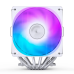 Кулер для процессора/ CPU Cooler JONSBO CR-3000E(Color) (260W, 4-pin PWM, 155mm, Al/Cu, 6x6mm, FRGB, 2x120mm, 72.23CFM, 34.0dBA, 1600RPM, S: 1851/1700/1200/115X, AM5/AM4, White)