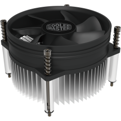 Кулер/ Cooler Master i50 PWM (77W, 4-pin, 60mm, classic, Al, fans: 1x92mm/34.1CFM/28dBA/2000rpm, 1200/115x)