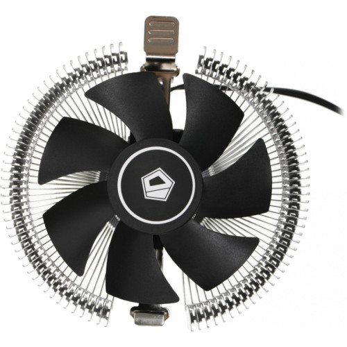 Кулер ID-Cooling DK-01T Soc-AM5/AM4/1200/1700/1851 черный 3-pin 24dB Al 95W 195gr Ret [DK-01T]