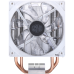 Кулер для процессора/ Cooler Master Hyper 212 LED Turbo White Edition (160W, 4-pin, 160mm, tower, Al/Cu, white LED, fans: 2x120mm/66.3CFM/31dBA/1600rpm, 2066/2011-v3/2011/1366/1200/115x/AM4/AM3+/AM3/AM2+/AM2/FM2+/FM2/FM1)