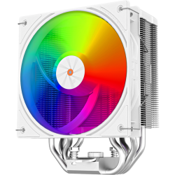 Кулер для процессора/ CPU Cooler Thermalright Assassin X 120 R Digital ARGB White (4-pin PWM, 151mm, Al/Cu, 4x6mm, ARGB, 1x120mm, 70.84CFM, 29.8dBA, 2000RPM, S: 1851/1700/1200/115X, AM5/AM4, white)