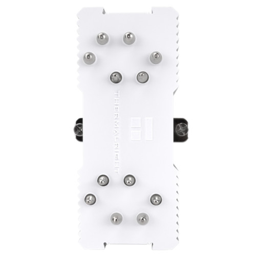 Кулер для процессора/ CPU Cooler Thermalright Burst Assasin 120 SE ARGB (4-pin PWM, 148mm, Ni/CU, 6x6mm, ARGB, 1x120mm, 66.17CFM, 25.6dBA, 1550RPM, S: 1851, 1700, 1200, 115X, AM5, AM4, white/silver)
