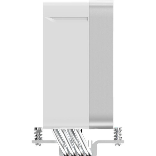 Кулер для процессора/ CPU Cooler Ocypus Delta A40 EX WH Digital (200W, 4-pin PWM, LED temp., 157mm, Al/Cu, 4x6mm, ARGB, 1x120mm, 60CFM, 31dBA, 1600RPM, S: 1851/1700/1200/115X, AM5/AM4, white)