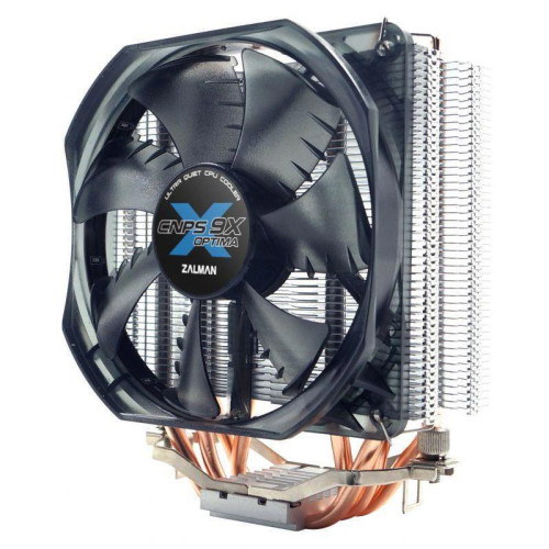 Кулер Zalman CNPS9X Optima Soc-AM5/AM4/1200/1700/1851 черный 4-pin 16-26dB Al+Cu 180W 594gr Ret [CNPS9X OPTIMA]