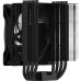 Кулер для процессора/ CPU Cooler be quiet! PURE ROCK 2 FX (150W, 4-pin PWM, 155mm, Al/Cu, 4x6mm, ARGB, 1x120mm, 42.6CFM, 24.4dBA, 2000RPM, S: 1700/1200/115X/2066/2011(-3) square ILM, AM5/AM4, black)