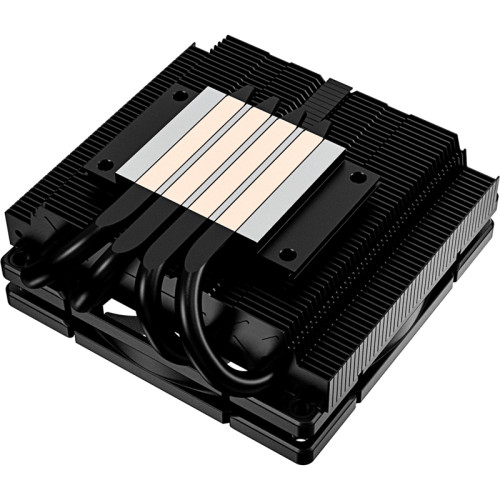 Кулер для процессора/ CPU Cooler ID-COOLING IS-40X V3 (100W, 4-pin PWM, 45mm, Al, 4x6mm, 1x92mm, 46CFM, 35.2dBA, 2800RPM, S: 1851/1700/1200/115X, AM5/AM4, Black)