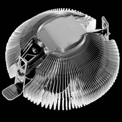 Кулер ID-Cooling DK-01S Soc-AM5/AM4/1200/1700/1851 черный 3-pin 24dB Al 65W 144gr Ret [DK-01S]
