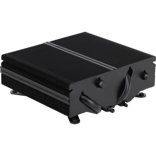 Кулер для процессора/ CPU Cooler Thermalright AXP-90 X53 Black (4-pin PWM, 38mm, Ni/Cu, 4x6mm, 1x92mm, 42.58CFM, 22.4dBA, 2700RPM, S: 1851/1700/1200/115X, AM5/AM4, black)