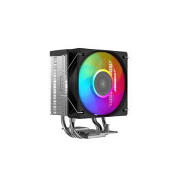 Кулер для процессора/ CPU Cooler SAMA X30L (180W, 4-pin PWM, 133.5mm, 3x6mm, ARGB, 1x100mm, 50.1CFM, 35.2dBA, 2600RPM, S: 1851/1700/1200/115X, AM5/AM4, silver)