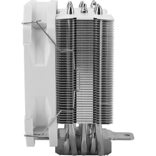 Кулер для процессора/ CPU Cooler Thermalright Assassin King 120 MINI ARGB V3 White (4-pin PWM, 135mm, Al/Cu, 5x6mm, ARGB, 1x120mm, 64.87CFM, 25.6dBA, 1500RPM, S: 1851/1700/1200/115X, AM5/AM4, white)