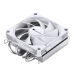 Кулер для процессора/ CPU Cooler JONSBO HP-400S (160W, 4-pin PWM, 36.7mm, Al/Cu, 4x6mm, 1x90mm, 38.18CFM, 34.0dBA, 2800RPM, S: 1700/1200/115X, AM4/AM5 White)