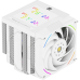 Кулер для процессора/ CPU Cooler Thermalright Phantom Spirit 120 Digital SNOW (4-pin PWM, LED temp., 160mm, Ni/CU, 7x6mm, ARGB, 2x120mm, 69CFM, 27dBA, 2150RPM, S: 1851, 1700, 1200, 115X, AM5, AM4, white)
