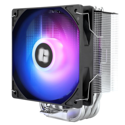 Устройство охлаждения(кулер) Thermalright Burst Assassin 120 SE ARGB Soc-AM5/AM4/1200/1700/1851 серебристый/черный 4-pin 25.6dB Al+Cu 510gr Ret (BA120-SE-ARGB)