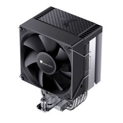 Кулер для процессора/ CPU Cooler JONSBO CR-1400 EVO Standard (180W, 4-pin PWM, 130mm, Al/Cu, 4x6mm, 1x92mm, 38.2CFM, 33.8dBA, 2200RPM, S: 1700/1200/115X, AM4/AM5 Black)