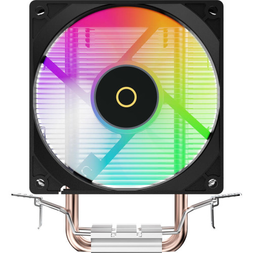 Кулер для процессора/ CPU Cooler Ocypus Gamma A20 BK ARGB (110W, 3-pin, 122.5mm, Al/Cu, 2x6mm, ARGB, 1x92mm, 32CFM, 21dBA, 1900RPM, S: 1851/1700/1200/115X, AM5/AM4, black)