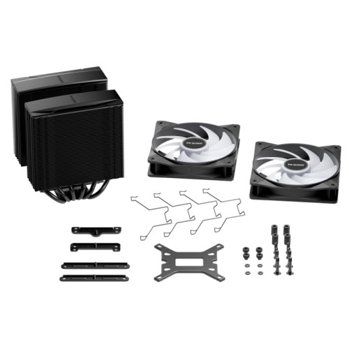 Кулер для процессора/ CPU Cooler be quiet! PURE ROCK PRO 3 LX (250W, 4-pin PWM, 155mm, Al/Cu, 6x6mm, ARGB, 2x120mm, 61.8CFM, 34.8dBA, 2000RPM, S: 1851/1700/1200/115X, AM5/AM4, black) Кулер для процессора/ CPU Cooler be quiet! PURE ROCK PRO 3 LX (250W, 4-pin PWM, 155mm, Al/Cu, 6x6mm, ARGB, 2x120mm, 61.8CFM, 34.8dBA, 2000RPM, S: 1851/1700/1200/115X, AM5/AM4, black)